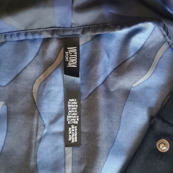 VICTORIA'S Secret Oversized Camouflage Hooded Jacket Small - Picture 5 of 5